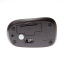 MJT JT5003 Wireless Mouse Optical Mouse 2.4GHz 1600DPI Black