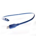USB 3.0 AM/AM connection cable, Blue