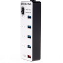 4+1 Ports Hub Concentrator USB3.0 BYL-3011 White