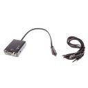 S2 MICRO USB-VGA Audio Adapter Black