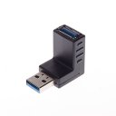 USB 3.0 M/F Right Angle connector