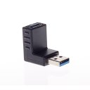 USB 3.0 M/F Right Angle connector