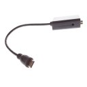 Mini HDMI-VGA Audio Adapter Black