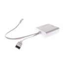 MICRO HDMI-VGA Audio Adapter White