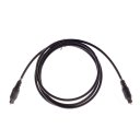 2 Meters Fiber Audio Cable Blue with Black