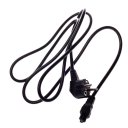 1.8 meters EU standard power line Black