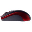 High Precision Wired Mouse Red with Black