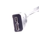 RXC USB 3.0 to Micro Data Cable 1.0 Meter Black
