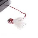 Computer Slim Case Cooling System Exhaust Fan Blower Cooler Black