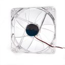 12 Centimetre With Light Case Power 4 Pin Heat Cooler Fan Transparent