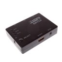 HDMI 3 in 1 out HDMI Automatical Switcher With Remote Control Black