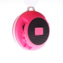 wireless outdoor sport bluetooth speaker, Creative Hook Design, pink