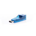 USB Ethernet Adapter USB2.0 to RJ45, Blue