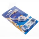 5.1 Channel USB External Sound Card Audio Adapter with cable, White