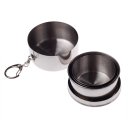 Sports Camping Cups Stainless Steel Portable Folding Collapsible Cup