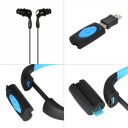 Sport Waterproof Earphone Mp3 Player Headset Music Player 8GB Memory for Swimming Surfing Blue