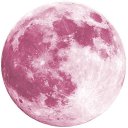 Room Wall Noctilucence Moon Sticker Fluorescent Planet Decals 30CM  Gray