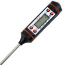 Pen Shape Digital Kitchen Stainless Steel Large LCD Screen Cooking Food Thermometer