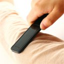 Creative Household Essentials Foldable Clothes Dust Brush Lint Fluff Fabric Pet Hair Remover Cleaner Black