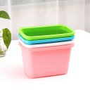 Multifuctional Plastic Kitchen Hanging Food Waste Garbage Bowl Bin Rubbish Organizer Large Size Pink