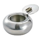home life supplies creative windproof ashtray stainless steel ashtray