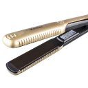 2 in 1 style hair curler 35 Watt curling iron styling tools tongs Hair Straightener Golden