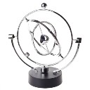 Newtons Cradle Balance Ball Large Size Round Silver
