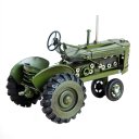 Creative Home Decoration Iron Model Knick-knacks Vintage Tractor Model all One Red