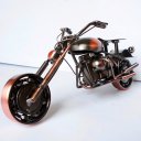 Creative Home Decoration Iron Model Knick-knacks Beach Motorcycle Bronze