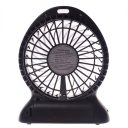 Chargeable Mini USB Fan Office Quiet Fan Black