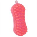 Pet Product  Pet Shower Massage Brush Red