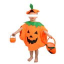 Halloween Prop Children Pumpkin Costume Cloth Hat