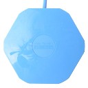 Household Colorful Lemon Appearance Power Strip 4 USB Outlet Overload Protection Blue