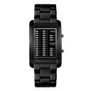 Man's Sport Watch Fashionable LED Display Watch Waterproof  Black