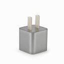 Charger Charging Smart Plug Work with Android IOS System 1A Silver Gray