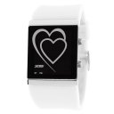Creative LED Watch With Two Hearts Waterproof Jelly Watch