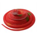 Realistic TPR Snake Toy Super Stretchy Trick Prop Children's Gift Toy Coffee Round Head Snake