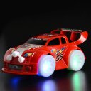 Children Toy Universal Wheel Car With Music and Light Colorful Random Color