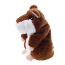Creative Toys Talking Hamster Pet Electronic Speak Record Plush Baby Chocolate
