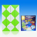 Magic Snake Cube Folding Puzzle Twist,, ABS material