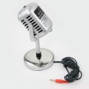 Mini Microphone MIC Desktop Stand PC Laptop 3.5mm