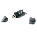 Mini Real USB 2.0 480M/S SD/MMC/RS-MMC Card Reader 16G
