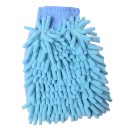 Car Household Use Chenille Superfine Fibers Clean Dishcloth Coral Gloves Blue