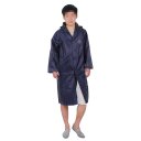 Motorcycle Black Long Rain Coat For Outdoor Working