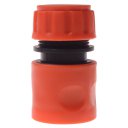ABS Plastic Converter Connector Water Hose Nozzle Sprayer Joint Orange
