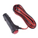 Car Cigarette Lighter Power Cable With Indicator Light 12V24V Power Cable