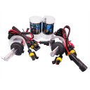 Car Accessory HID Xenon Headlamp Headlight 2 Lamp In 1 Pack -6000K-55W