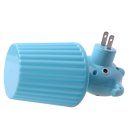 Plugging In Little Night Lamp LED Cartoon Style Elephant Appearance Night Lamp  Blue