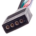 LED Light Strip Light-emitting Diode 5050SMD 300LED RGB IP65 5 Meters 44 Keys Remote Control 5A Power Blister Suit