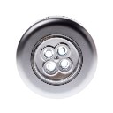 Creative Round Shape Touch 4 LED Light Silver